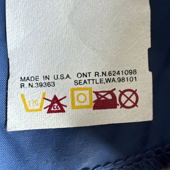 VTG Roffe 360 One Piece Spring Snow Ski Powder Shell Suit Womens M Blue Snowsuit - Picture 7 of 15